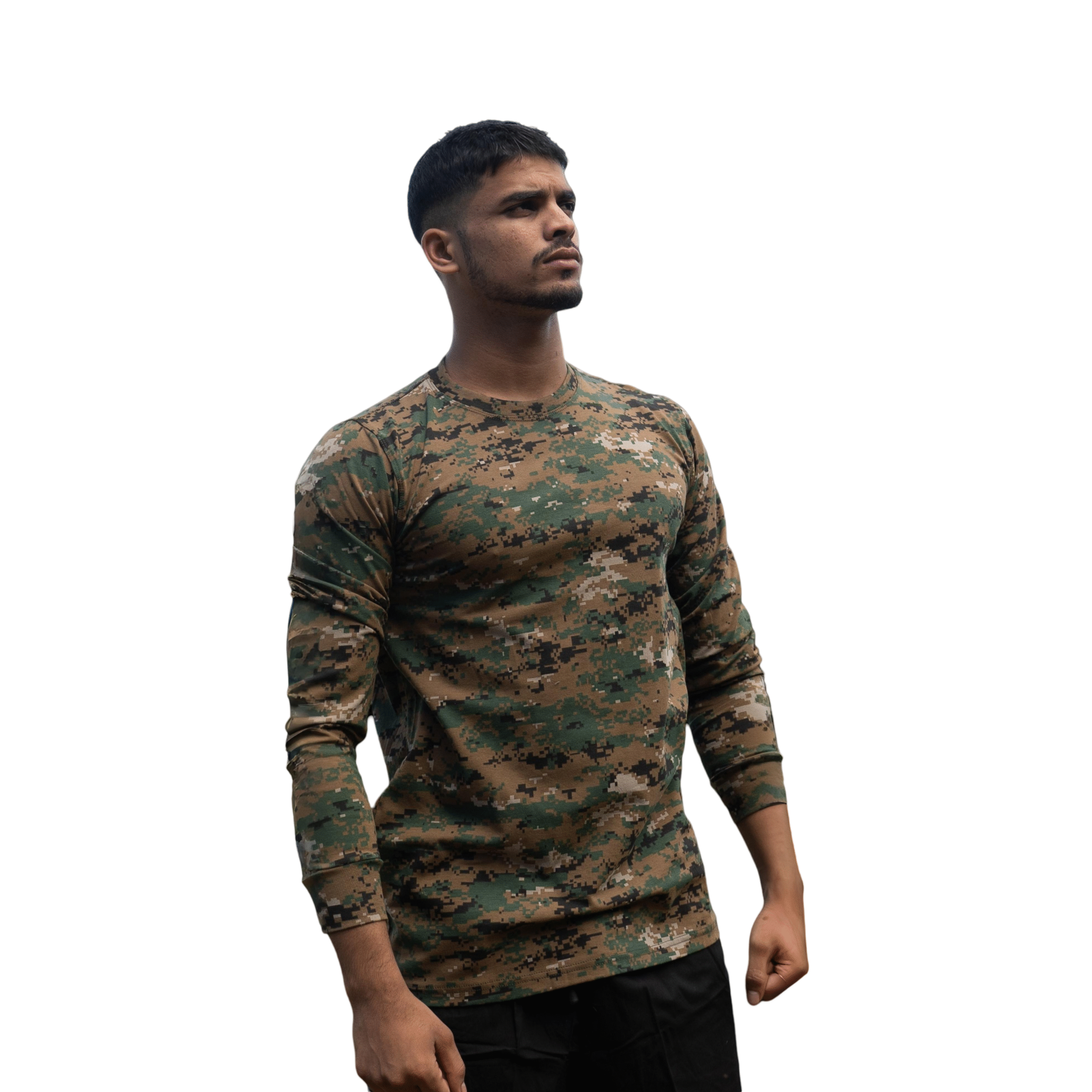 T-Shirt Round Neck full Sleeves ? Digital