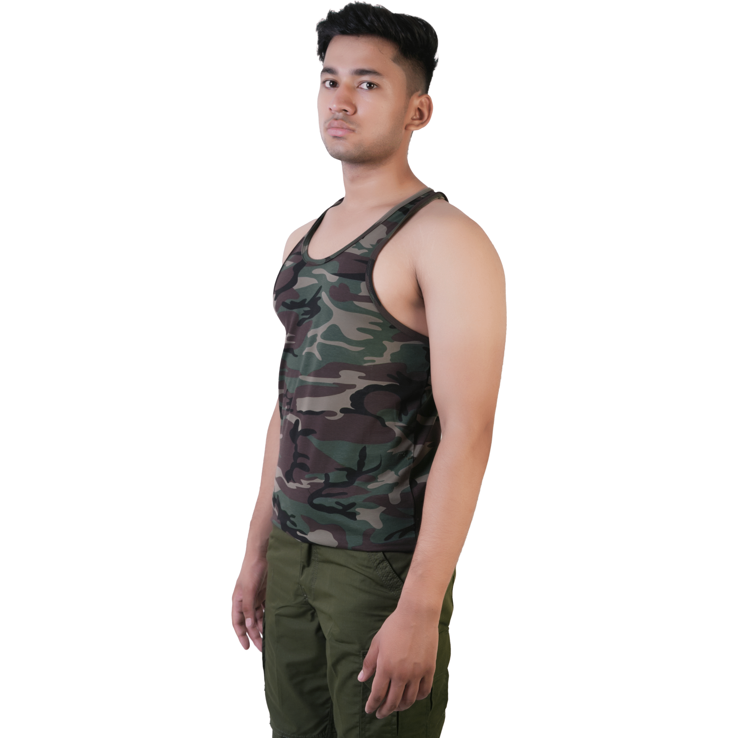 Sando Vest Plain USA02