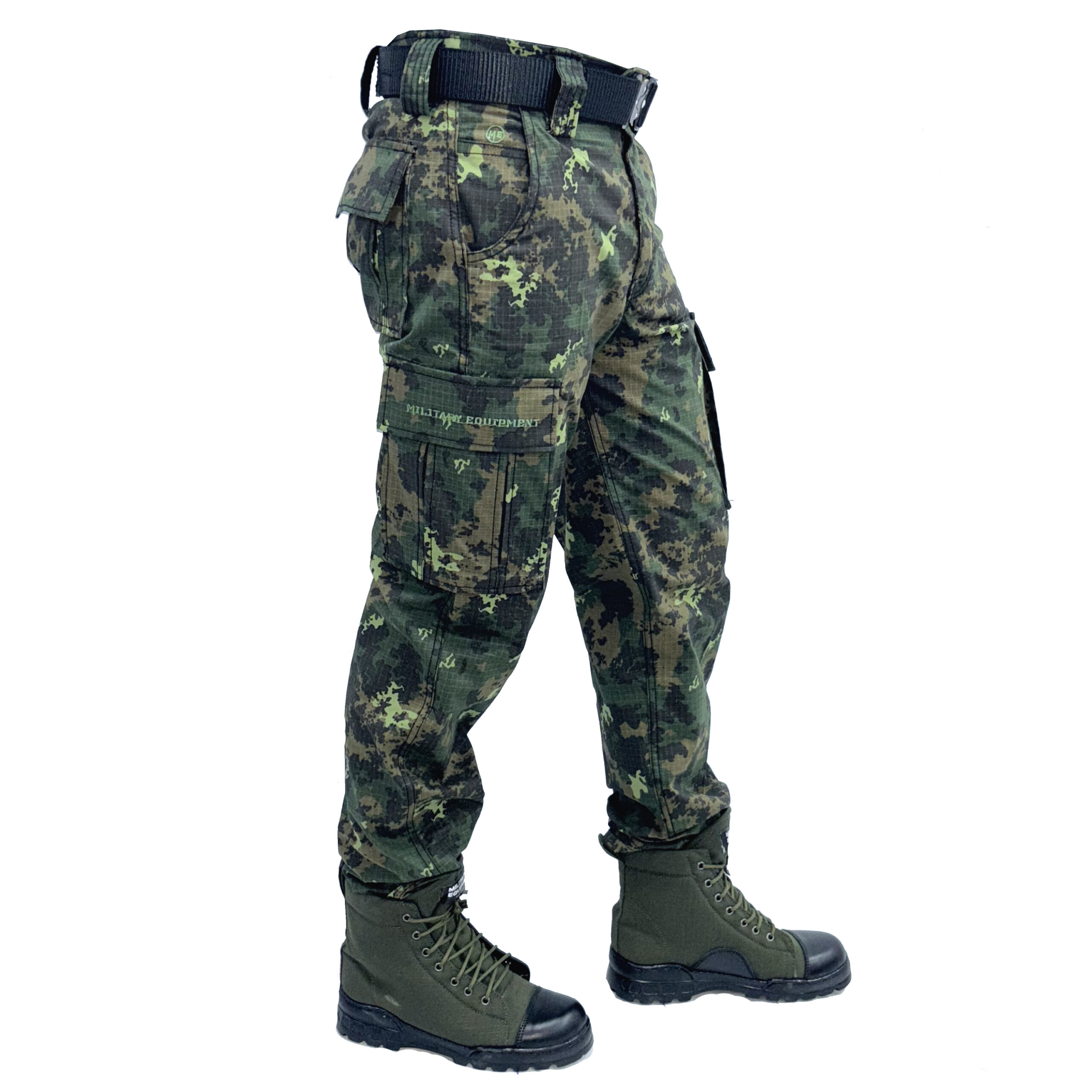 Trouser 6 Pocket Without Patch Elastic Bottom : Digital 02 Camo
