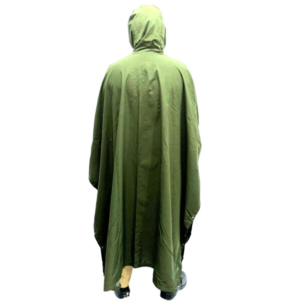 Multi Purpose Rain Poncho Convertibility as Bivouac – Double Layered