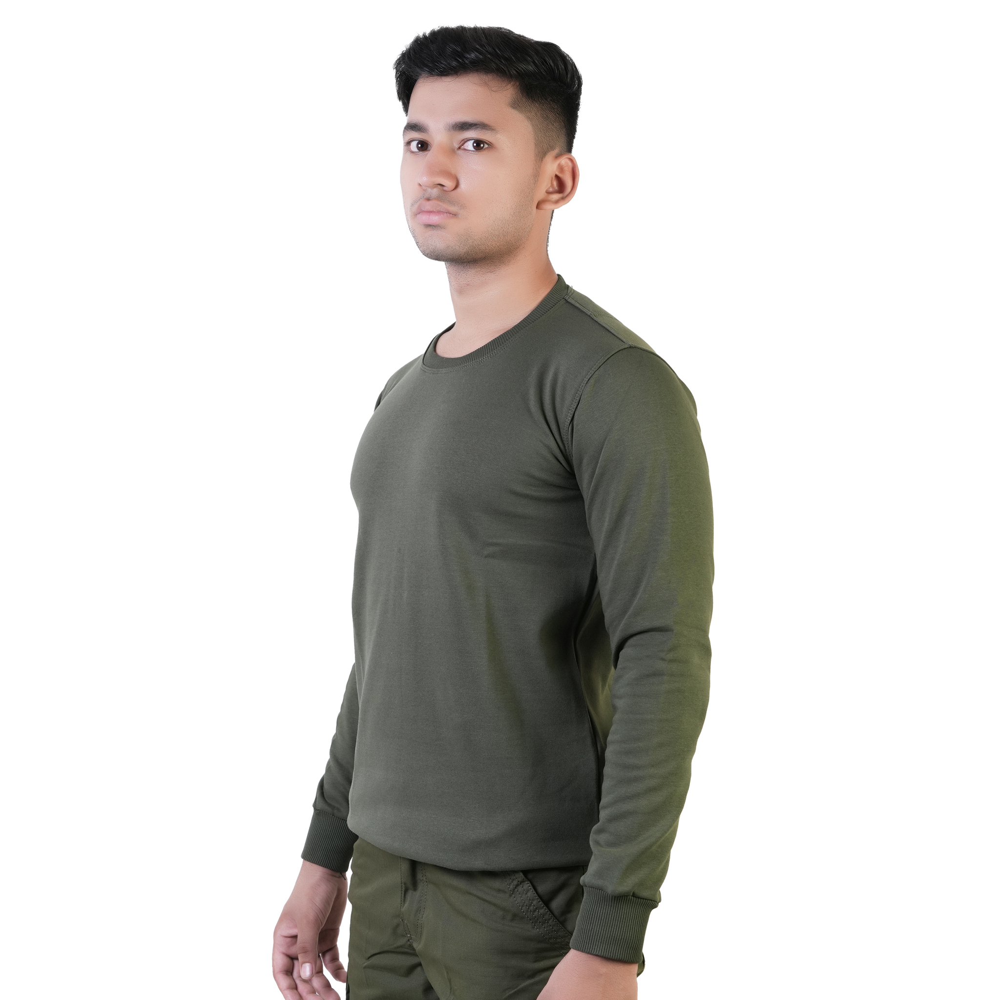Military Green Sweatshirt